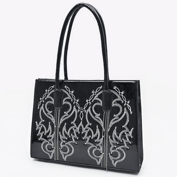 American Darling Tote Bag Beautifully Embosed Leather women